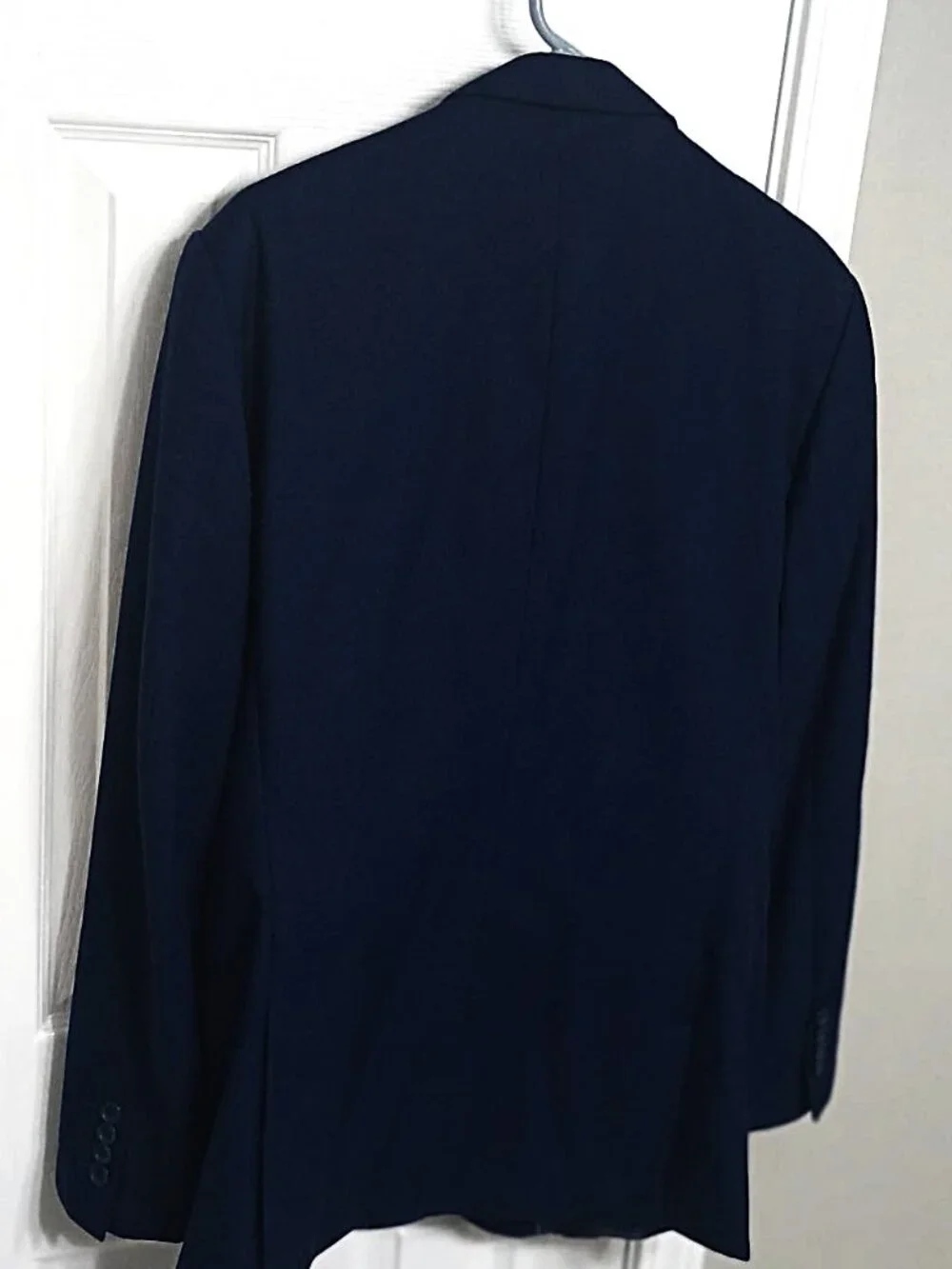Curativa Bespoke Design Men Slim Fit Blue 2 Piece Suit 42L